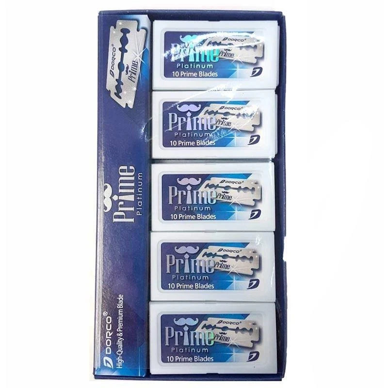 Dorco 100 Piece Prime Double Edge Razor Blades