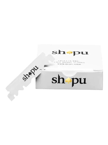 Shapu Single-Edge Pre-Cut Razor Blades - 100 count